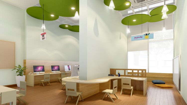 thi công trường học 1